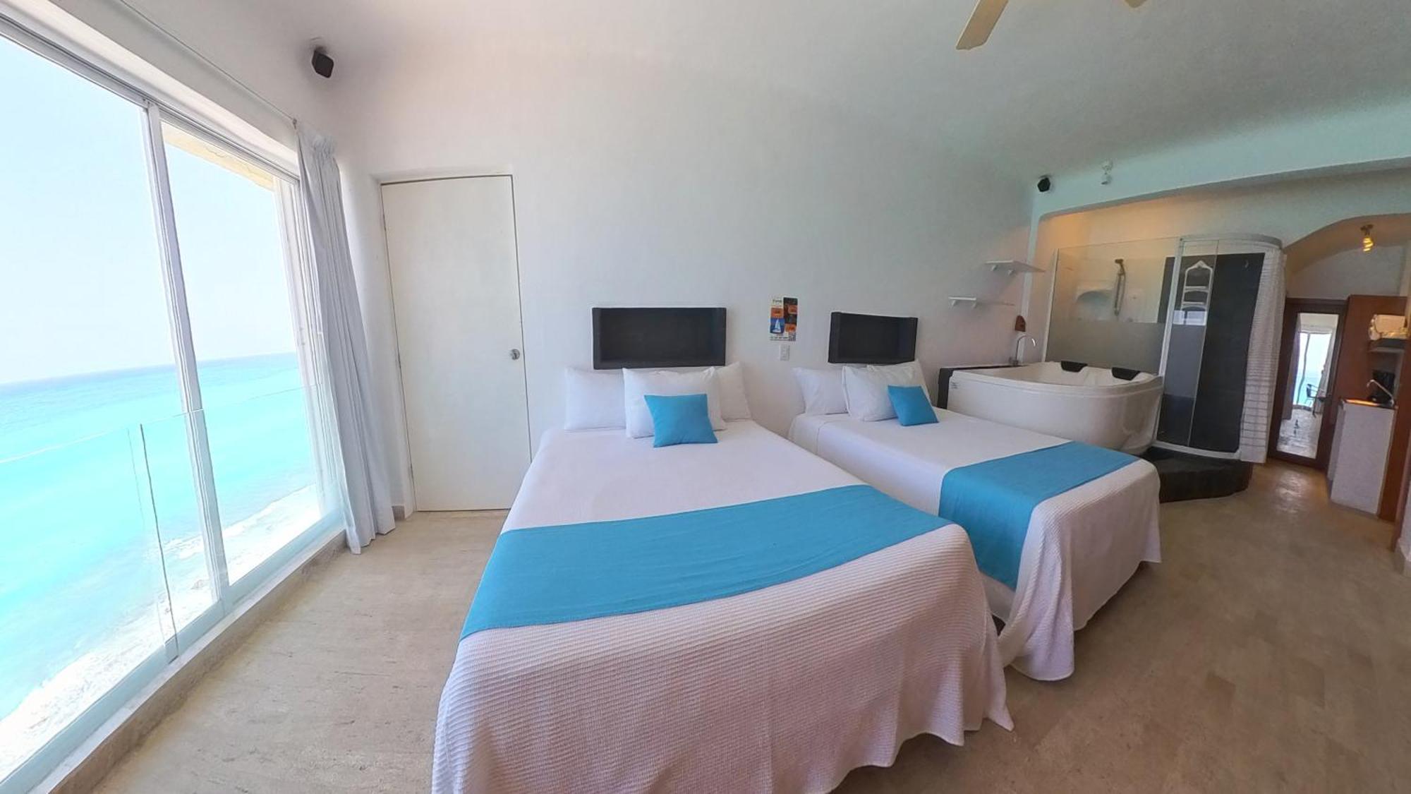 Cancun Plaza Sea View Rom bilde